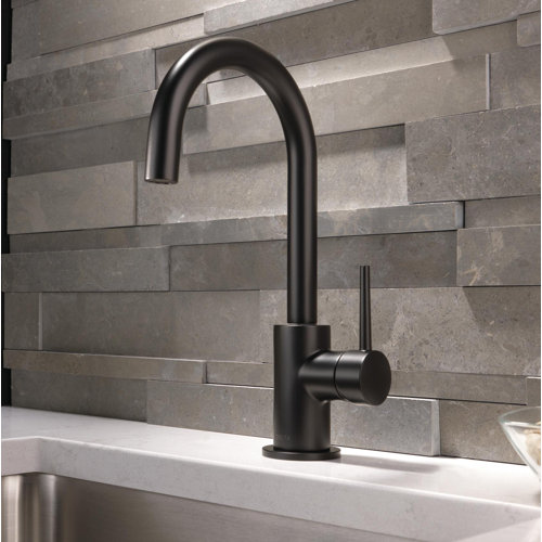 Delta Trinsic Swivel Bar Faucet, Single Handle Prep Sink Faucet